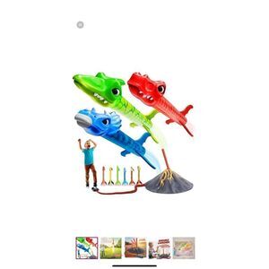 NWT set of 3 Dino blasters